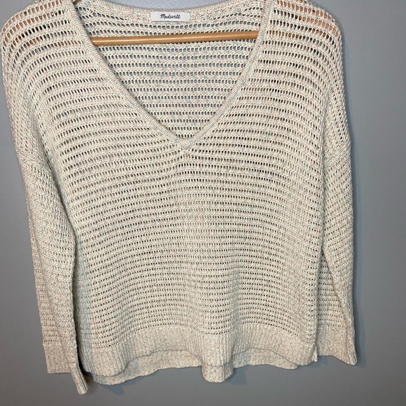 Madewell Rainbow Marled Seville Pullover Sweater - Picture 7 of 13